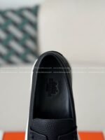 Hermes Faux Suede Loafers - Image 5
