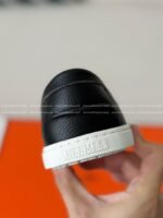 Hermes Faux Suede Loafers - Image 4