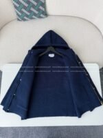 Thom Browne American-Style Striped CuffKnit Hoodie - Image 3