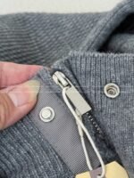 Thom Browne American-Style Striped CuffKnit Hoodie - Image 6