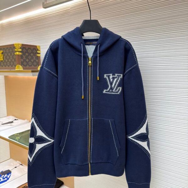 Louis Vuitton Clover Zip-Up Jacket