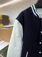 Celine genuine leather baseball jersey with lettering and badges - Image 4