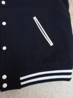 Celine genuine leather baseball jersey with lettering and badges - Image 10