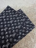 Louis Vuitton monogram rhinestone jacquard jeans - Image 9