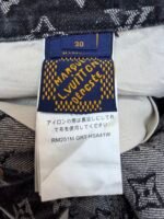 Louis Vuitton monogram rhinestone jacquard jeans - Image 18