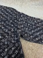 Louis Vuitton monogram rhinestone jacquard denim jacket - Image 11