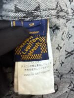 Louis Vuitton monogram rhinestone jacquard denim jacket - Image 18