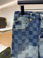 Louis Vuitton checkered mosaic jeans - Image 5