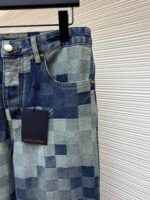 Louis Vuitton checkered mosaic jeans - Image 6