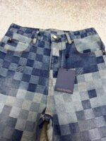 Louis Vuitton checkered mosaic jeans - Image 15