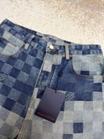 Louis Vuitton checkered mosaic jeans - Image 14