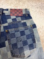 Louis Vuitton checkered mosaic jeans - Image 11