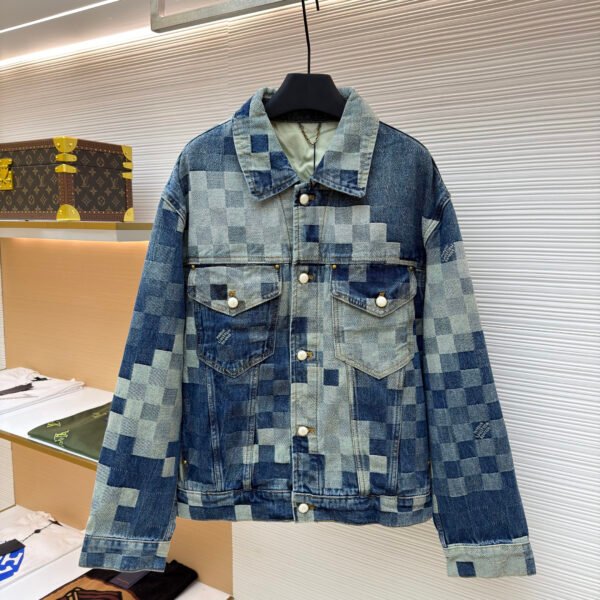 Louis Vuitton Mosaic Denim Jacket