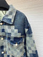Louis Vuitton Mosaic Denim Jacket - Image 6