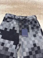 Louis Vuitton checkered mosaic jeans - Image 15