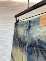 Balenciaga graffiti wide-leg jeans - Image 16