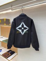 Louis Vuitton sheep wool jacket with rhinestone embroidery - Image 3