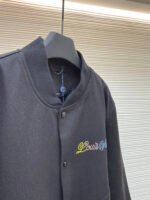 Louis Vuitton sheep wool jacket with rhinestone embroidery - Image 8