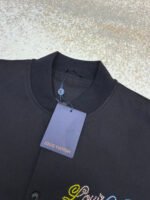 Louis Vuitton sheep wool jacket with rhinestone embroidery - Image 16