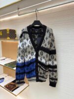Louis Vuitton gradient mohair cardigan