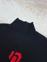 Balenciaga SKI Collection Letter Jacquard Turtleneck Sweater - Image 15