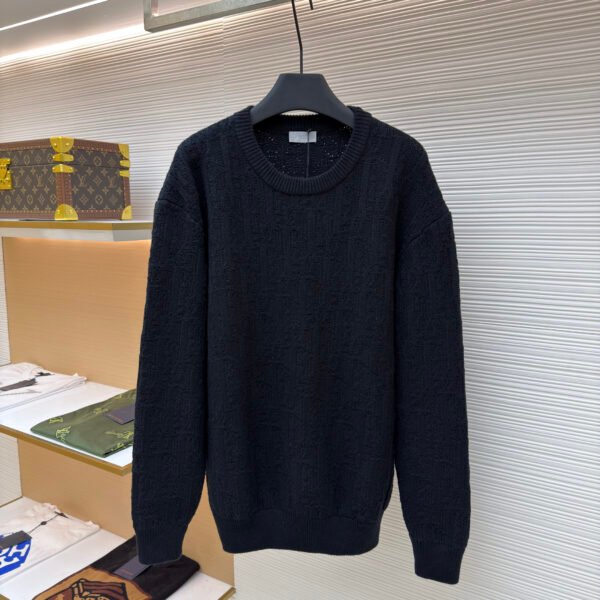 Dior patterned crew neck sweater