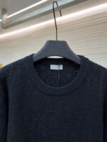 Dior patterned crew neck sweater - Image 4