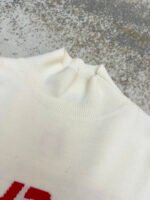 Balenciaga SKI Collection Letter Jacquard Turtleneck Sweater - Image 15