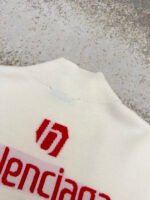 Balenciaga SKI Collection Letter Jacquard Turtleneck Sweater - Image 14