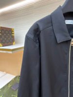 Moncler logo zip-up shirt jacket - Image 5