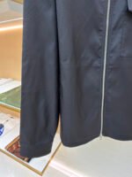 Moncler logo zip-up shirt jacket - Image 9