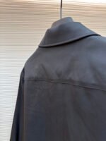 Moncler logo zip-up shirt jacket - Image 16