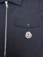 Moncler logo zip-up shirt jacket - Image 12