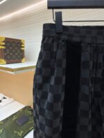 Louis Vuitton Damier flocked trousers - Image 5