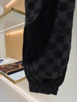 Louis Vuitton Damier flocked trousers - Image 8