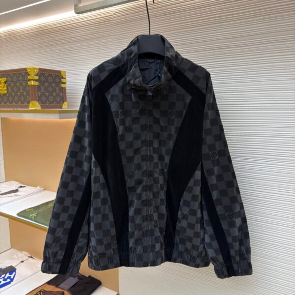Louis Vuitton Damier Flocked Jacket