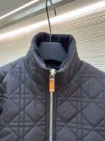 Dior Cannage Ribbed Two-Way Zipper Jacket - Image 4