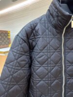 Dior Cannage Ribbed Two-Way Zipper Jacket - Image 5