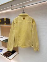 Louis Vuitton dyed embossed denim jacket - Image 3