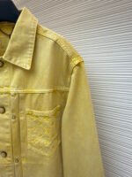 Louis Vuitton dyed embossed denim jacket - Image 6