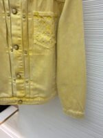 Louis Vuitton dyed embossed denim jacket - Image 8