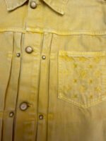 Louis Vuitton dyed embossed denim jacket - Image 13