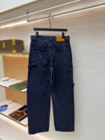 Louis Vuitton dyed embossed jeans - Image 3