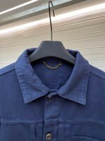 Louis Vuitton dyed embossed denim jacket - Image 4