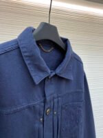 Louis Vuitton dyed embossed denim jacket - Image 9
