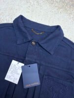 Louis Vuitton dyed embossed denim jacket - Image 16