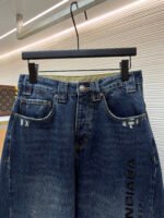 Balenciaga embroidered denim jeans - Image 4