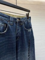 Balenciaga embroidered denim jeans - Image 17