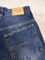 Balenciaga embroidered denim jeans - Image 11
