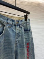 Balenciaga embroidered denim jeans - Image 17